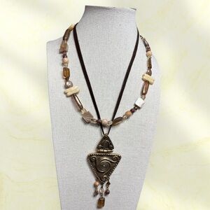 Chico's multi-strand statement necklace